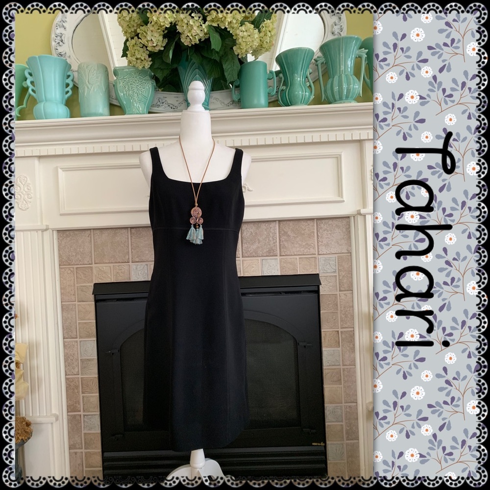 Tahari little black dress, size 6